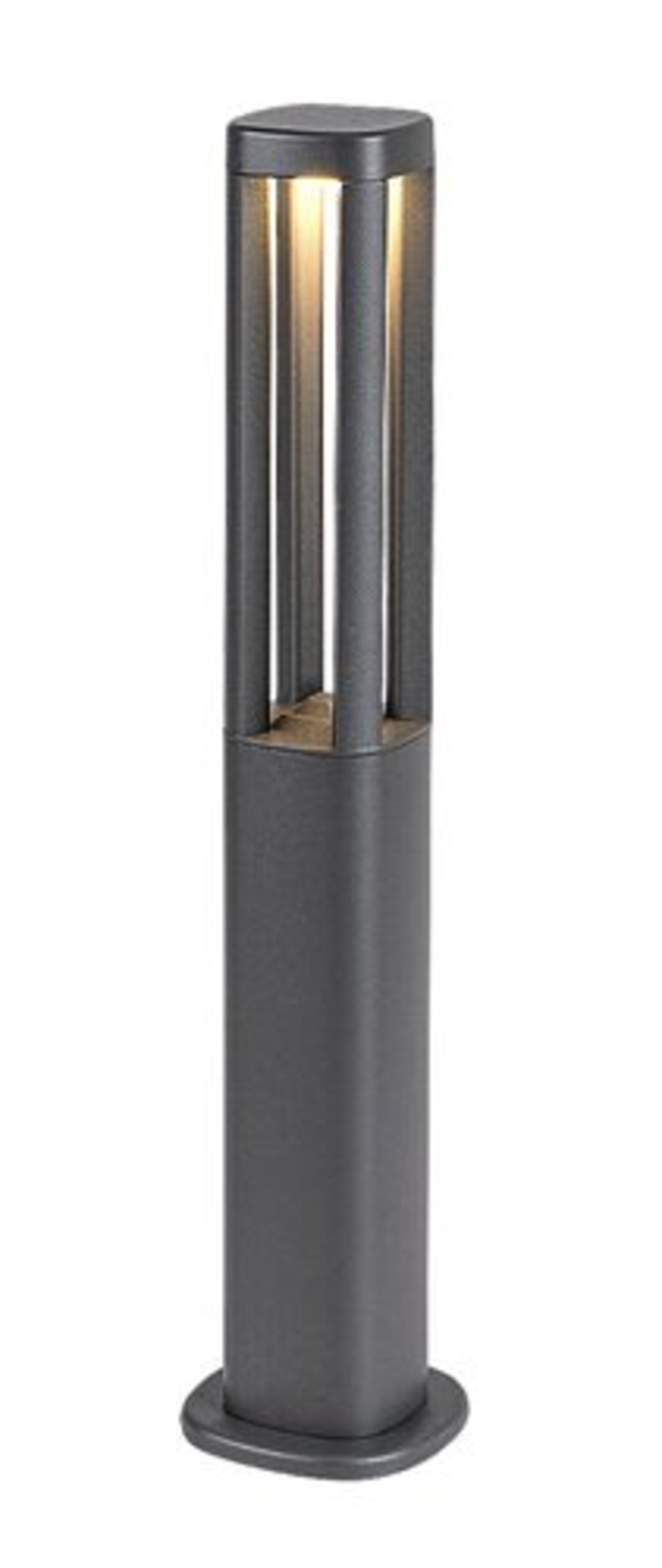 Модерен външна LED стълб   – 7W, 3000K, IP54, антрацит