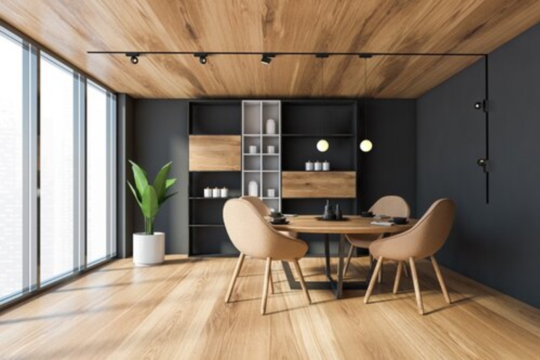 Смарт LED релсово осветление – 7W, регулируема цветна температура 2700–5500K, Wi-Fi, черен алуминий