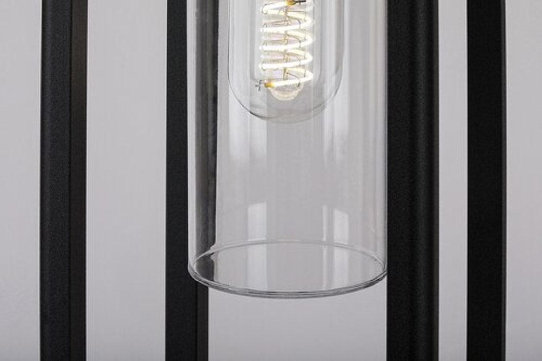 Модерен външен стълб Zernest E27 – стилно градинско осветление с IP54 защита