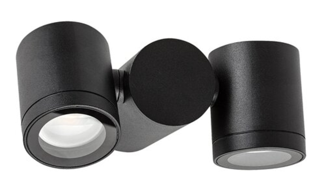 Външен подвижен двоен аплик Enol GU10 с IP44 защита