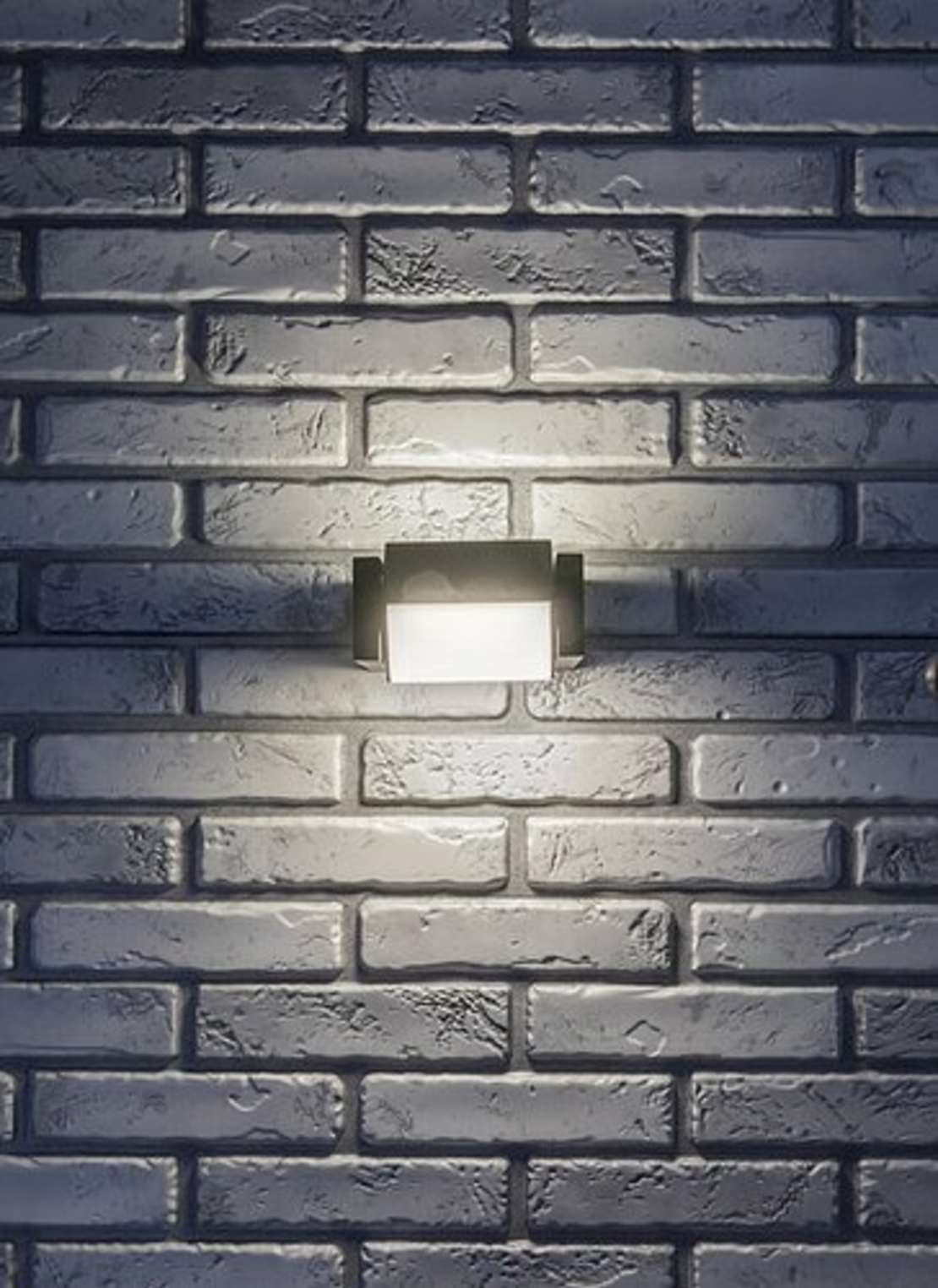 Модерен фасаден външен LED аплик Cubbington  10W с естествена бяла светлина