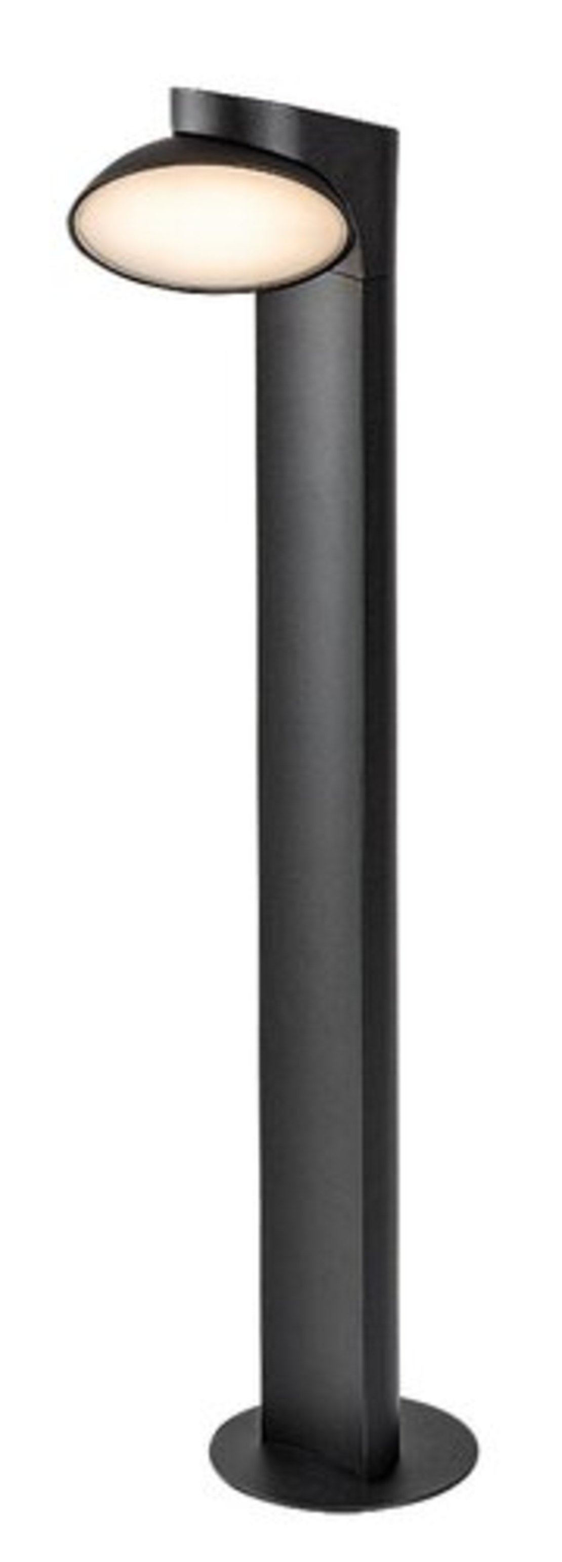 Външен градински LED стълб Wengen 12W с подвижна глава и топло бяла светлина