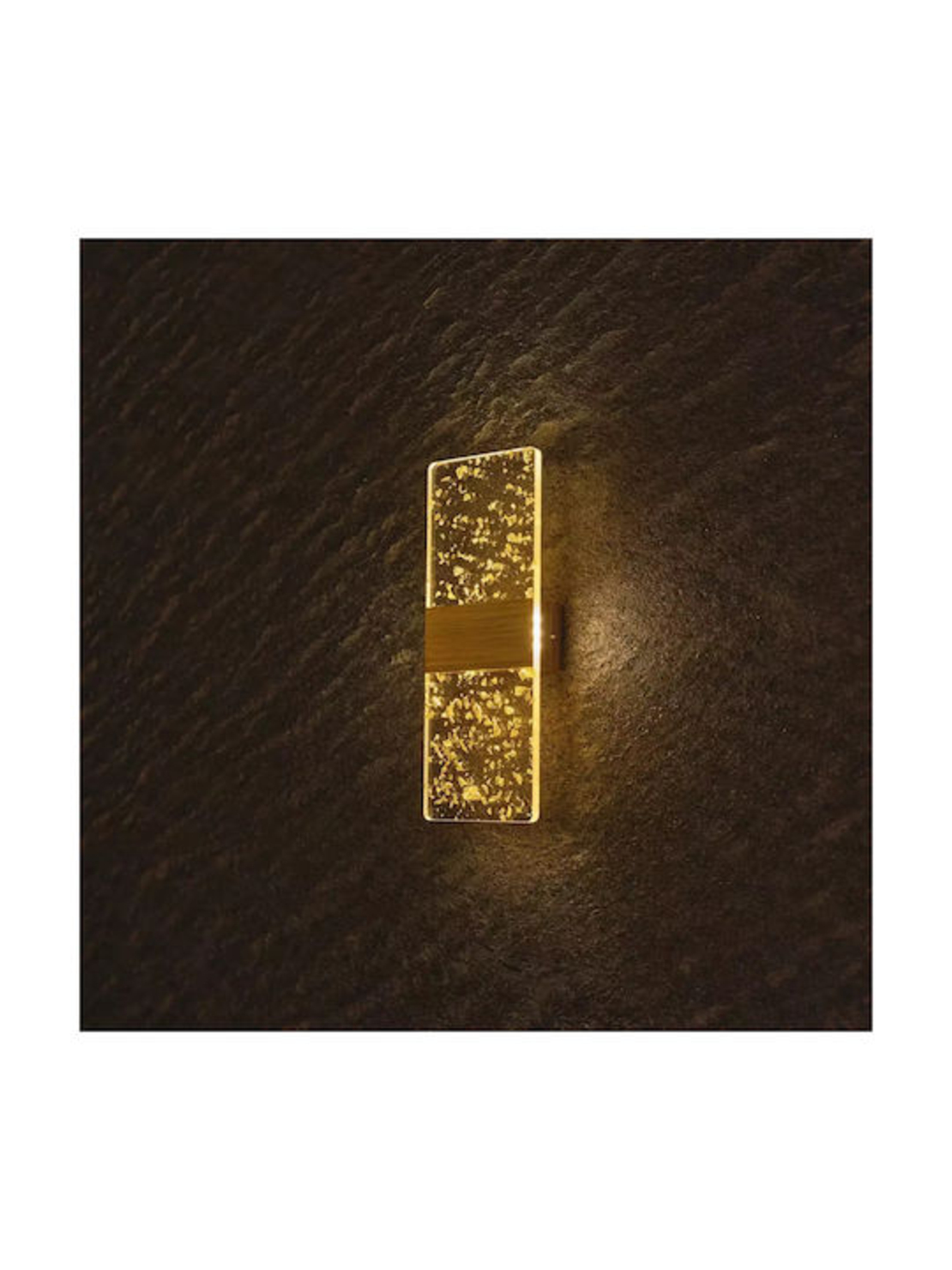 Модерен LED аплик 3W – мат злато и регулируема светлина от топло до студено бяло