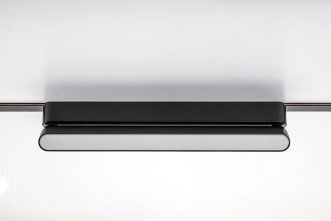 LED релсово осветление – 16W, топло бяло 3000K, черен алуминий