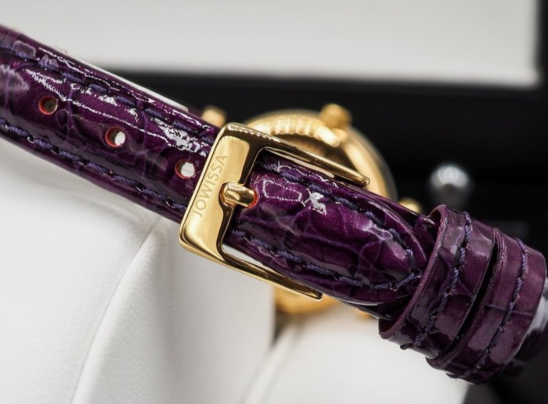 Jowissa Faced Sapphire Crystal Purple-Red