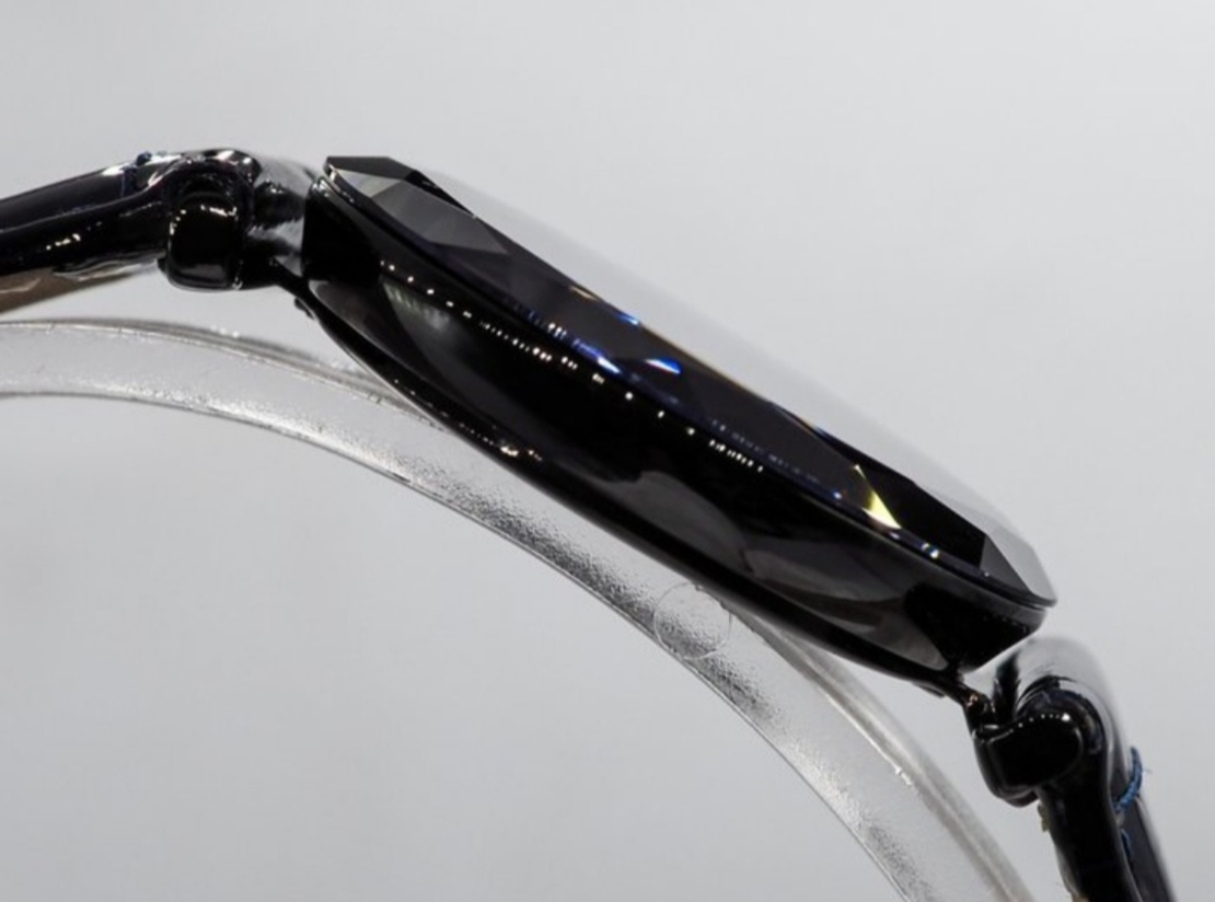 Jowissa Faced Sapphire Crystal Blue/Black