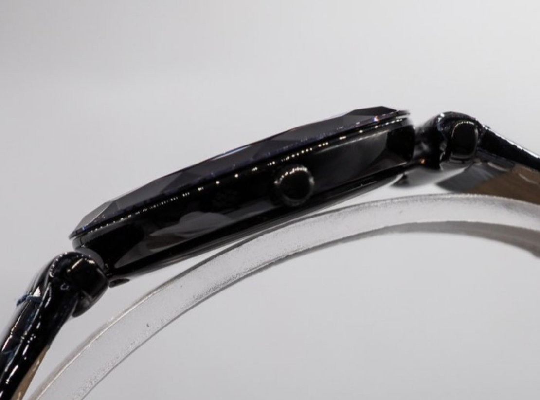 Jowissa Faced Sapphire Crystal Blue/Black