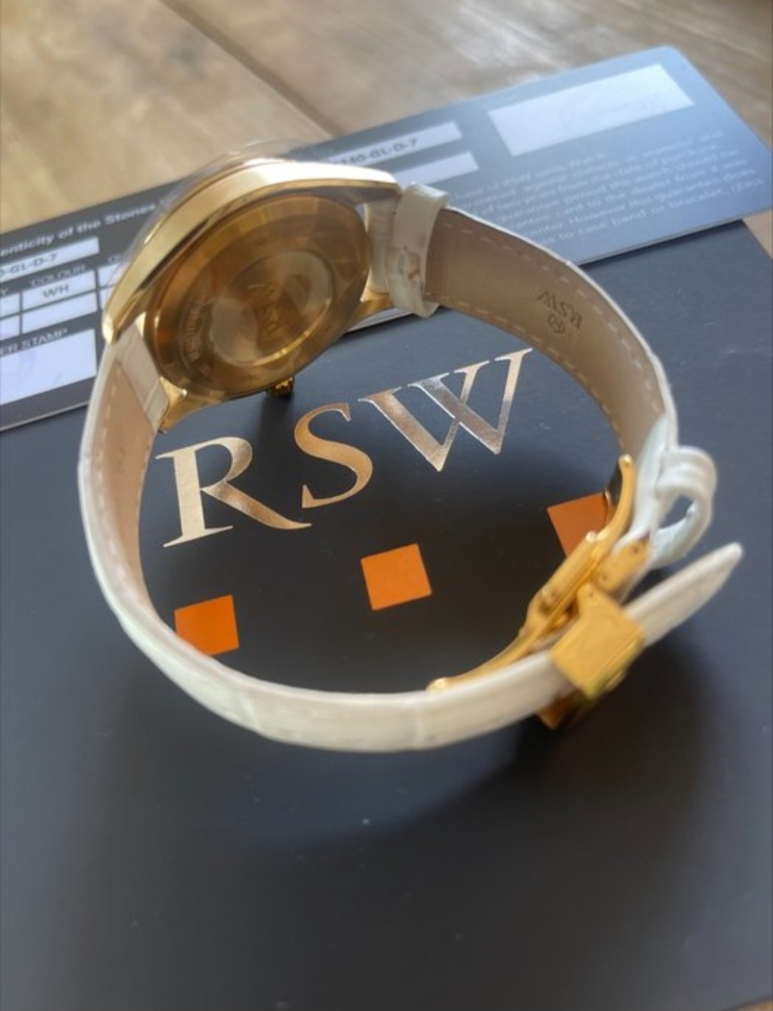 RSW Diamond Watch RSW6240-GL