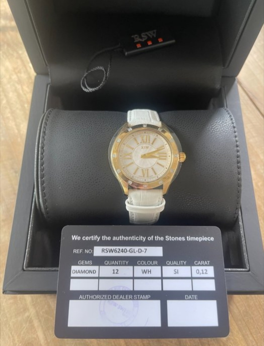 RSW Diamond Watch RSW6240-GL