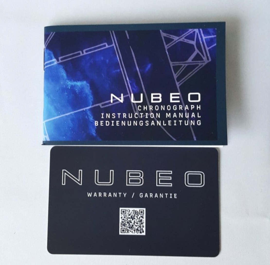 Nubeo MAGELLAN NASA Spacecraft Cronograph Day-Date 1