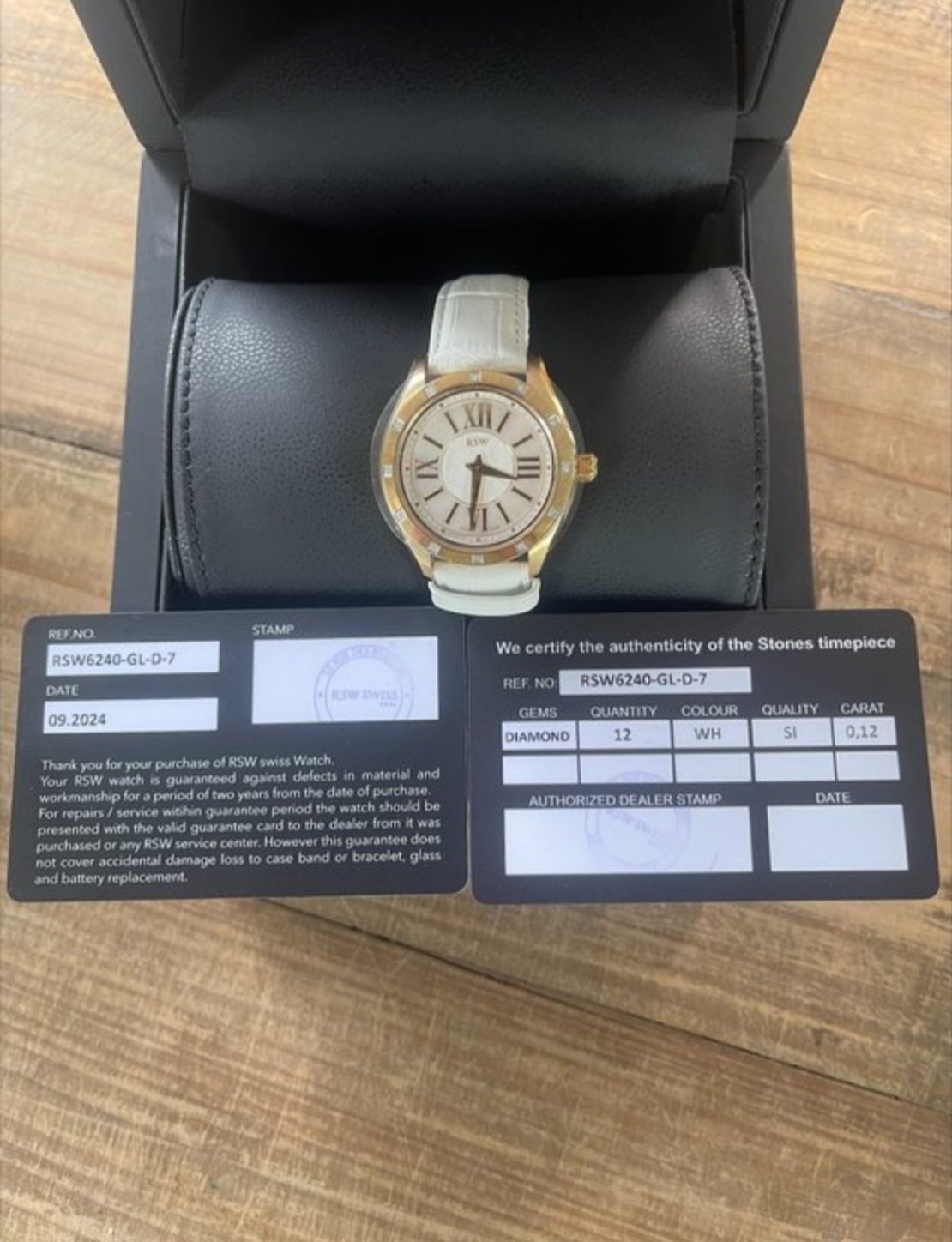 RSW Diamond Watch RSW6240-GL