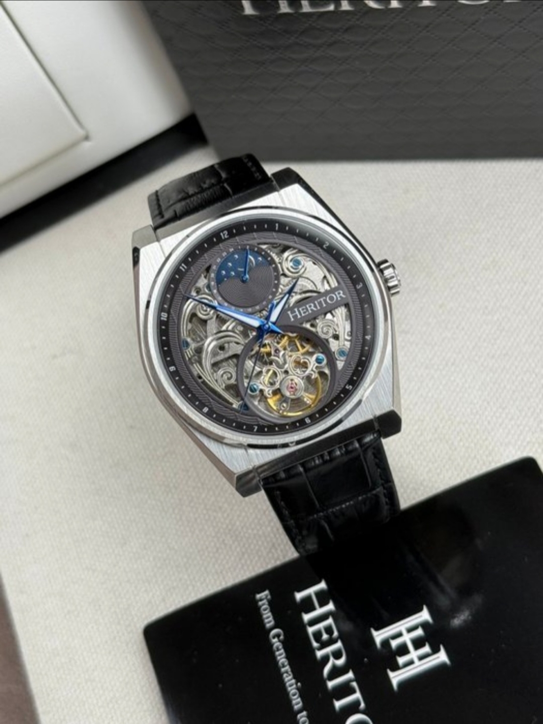 Heritor Daxton Skeleton-Black