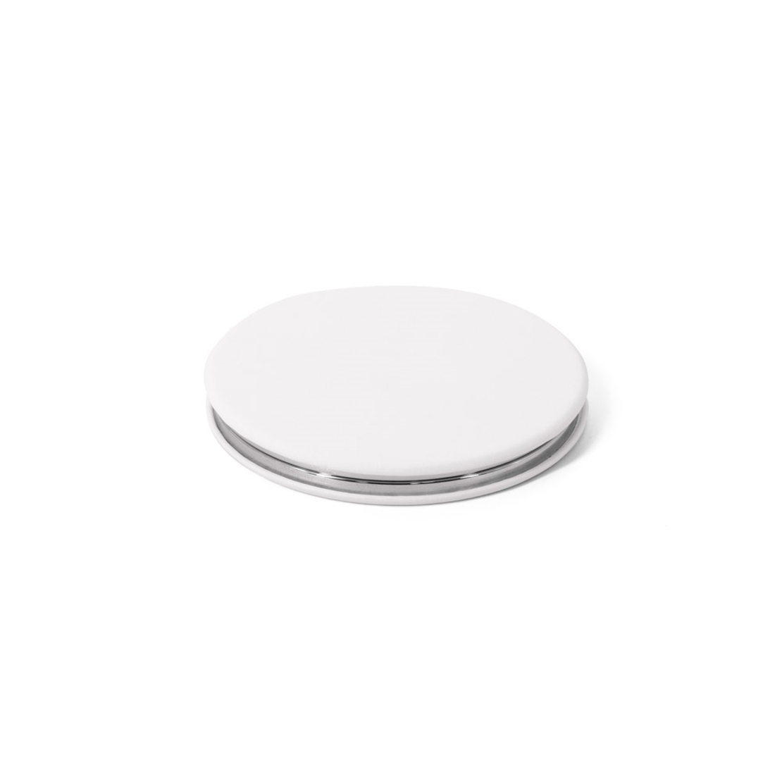 Двустранно кръгло огледало с матов PU външен корпус