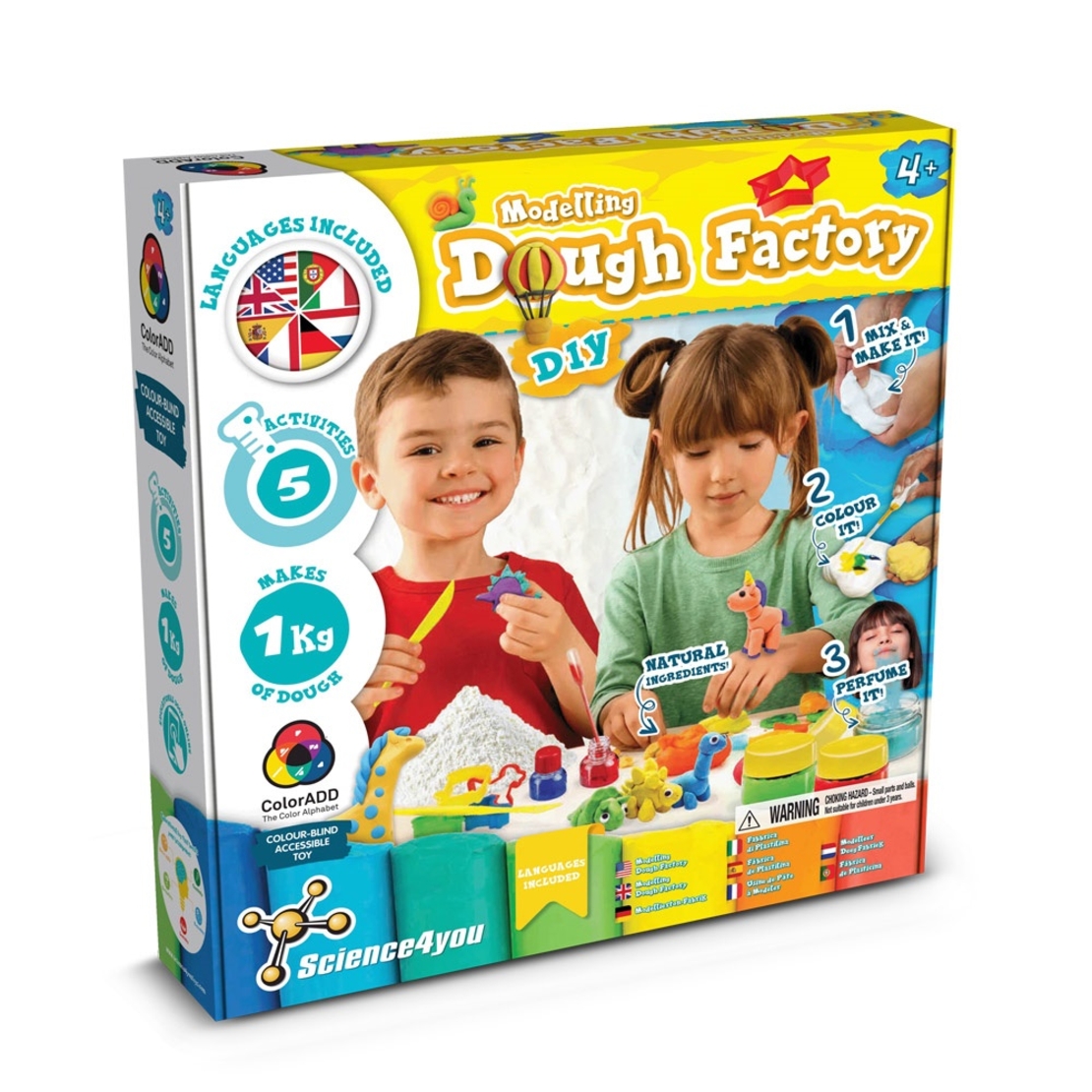 Modeling Dough Factory Kit I. Образователна игра за деца
