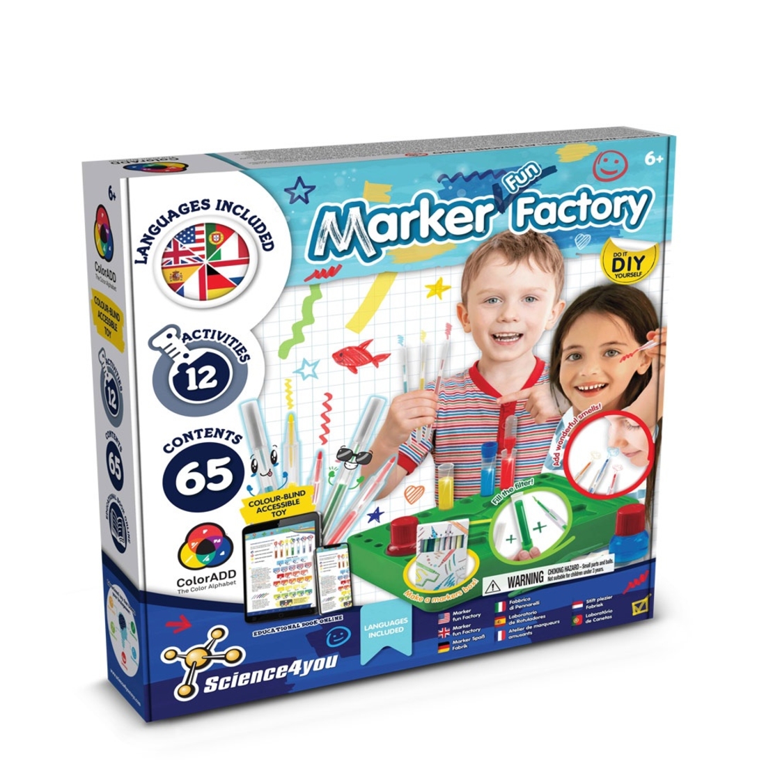DIY Pen Factory Kit I. Образователна игра за деца