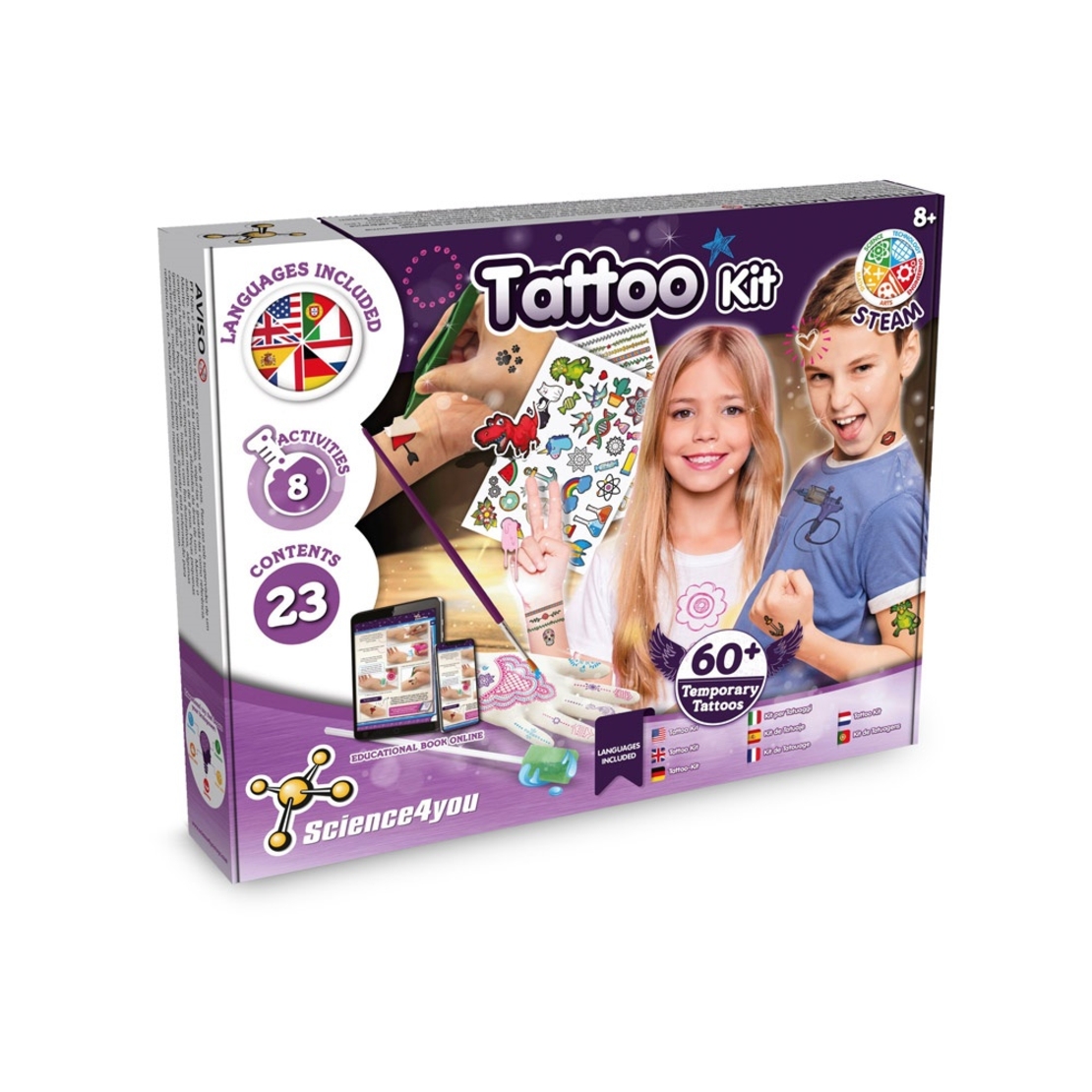 Tattoo Factory Kit I. Образователна игра за деца