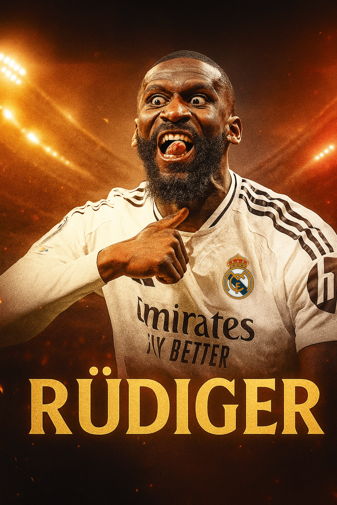 Плакат Antonio Rüdiger