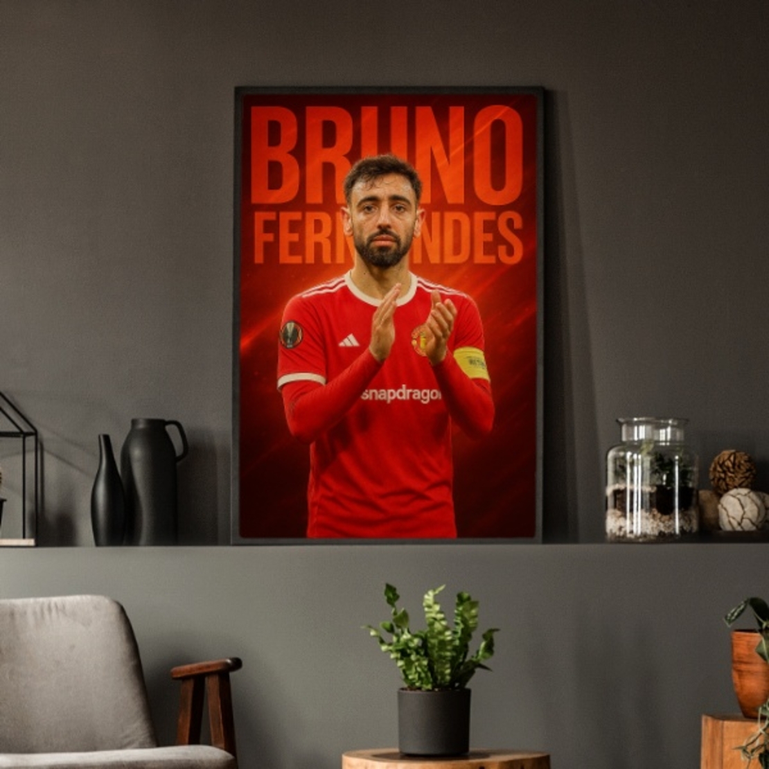 Плакат Bruno Fernandes