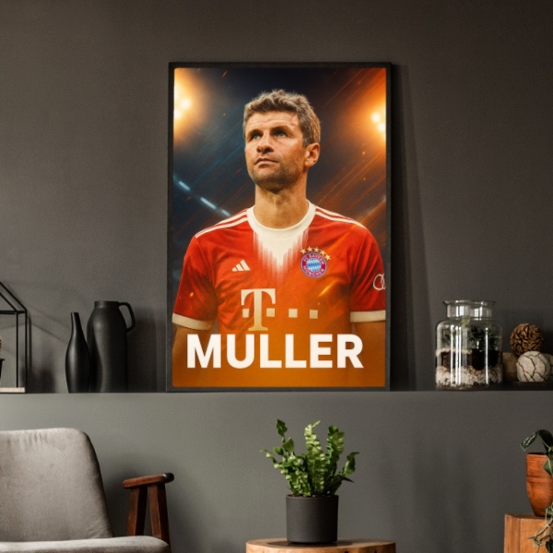 Плакат Thomas Müller