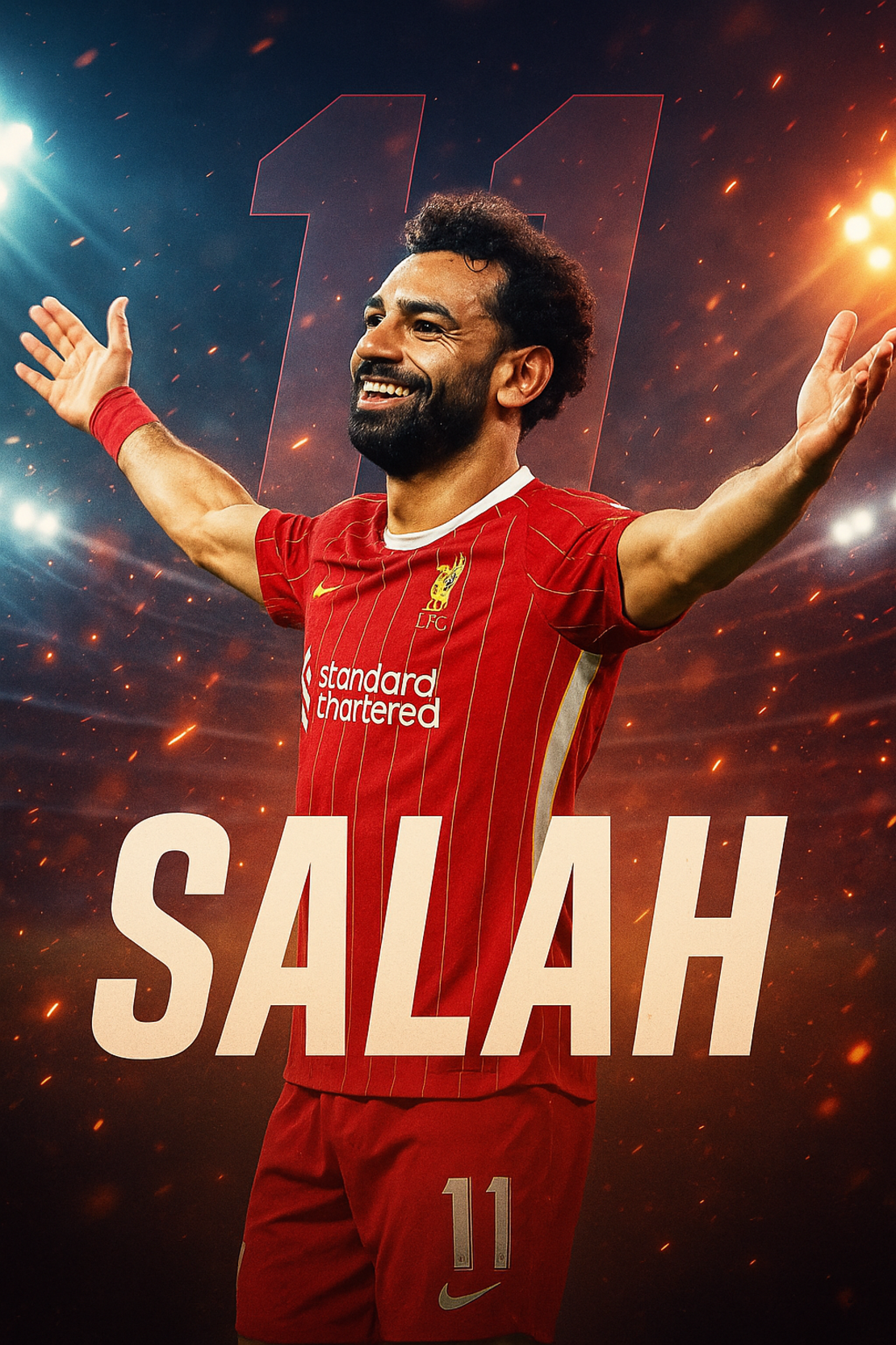 Плакат Mohamed Salah
