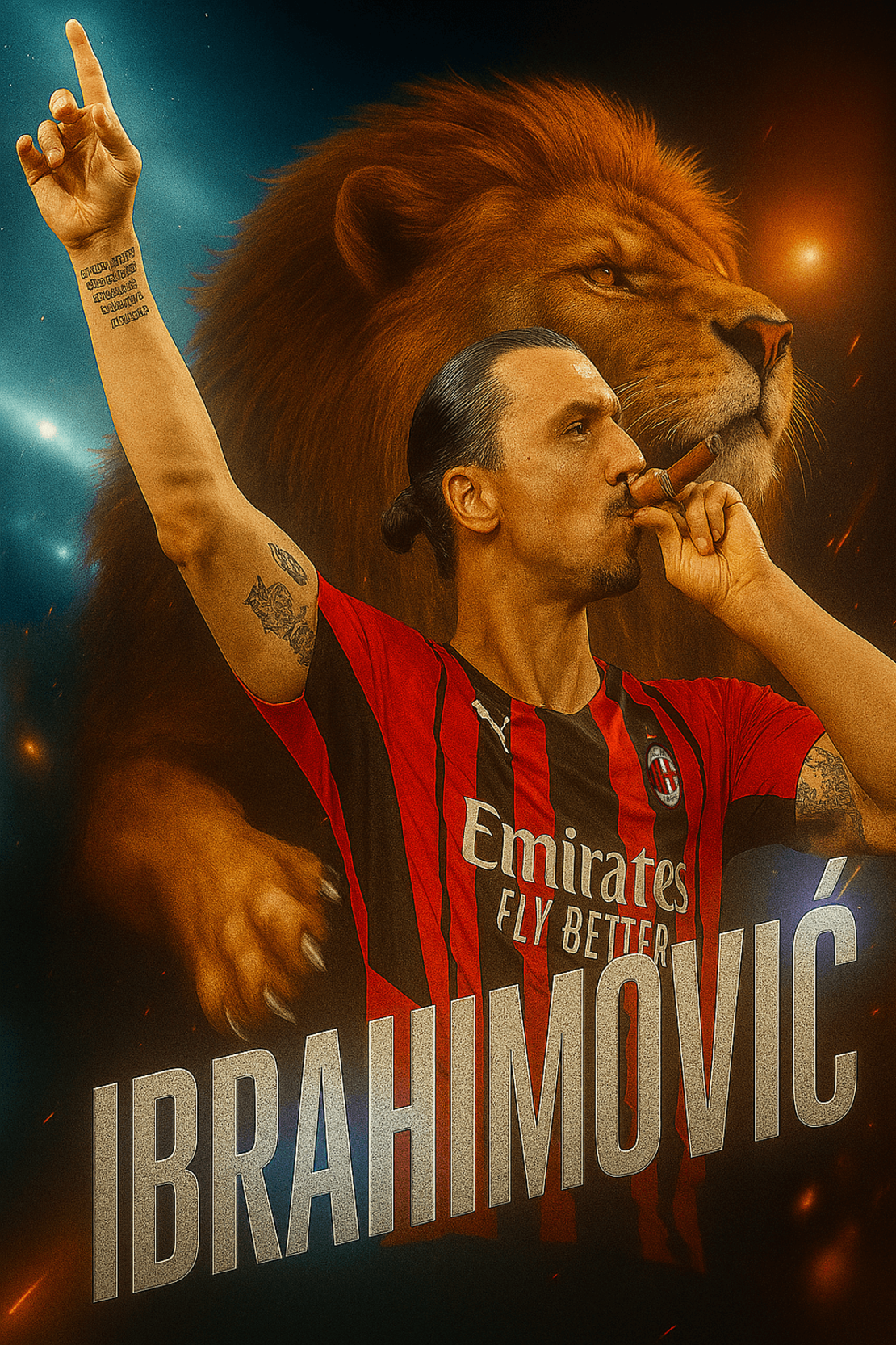 Плакат Zlatan Ibrahimović