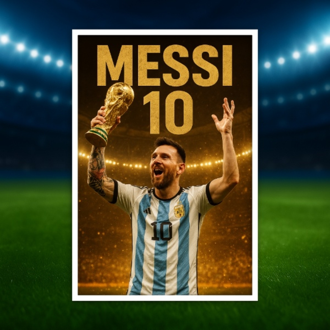 Плакат Lionel Messi