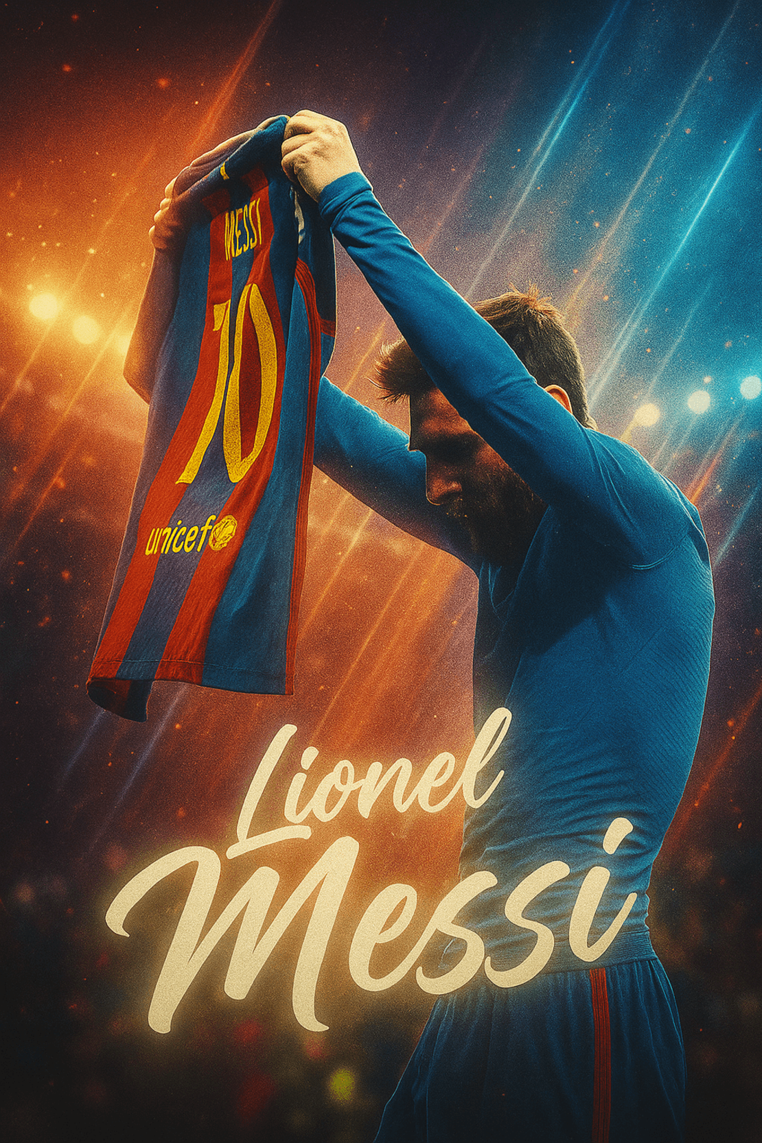 Плакат Lionel Messi (FC Barcelona)