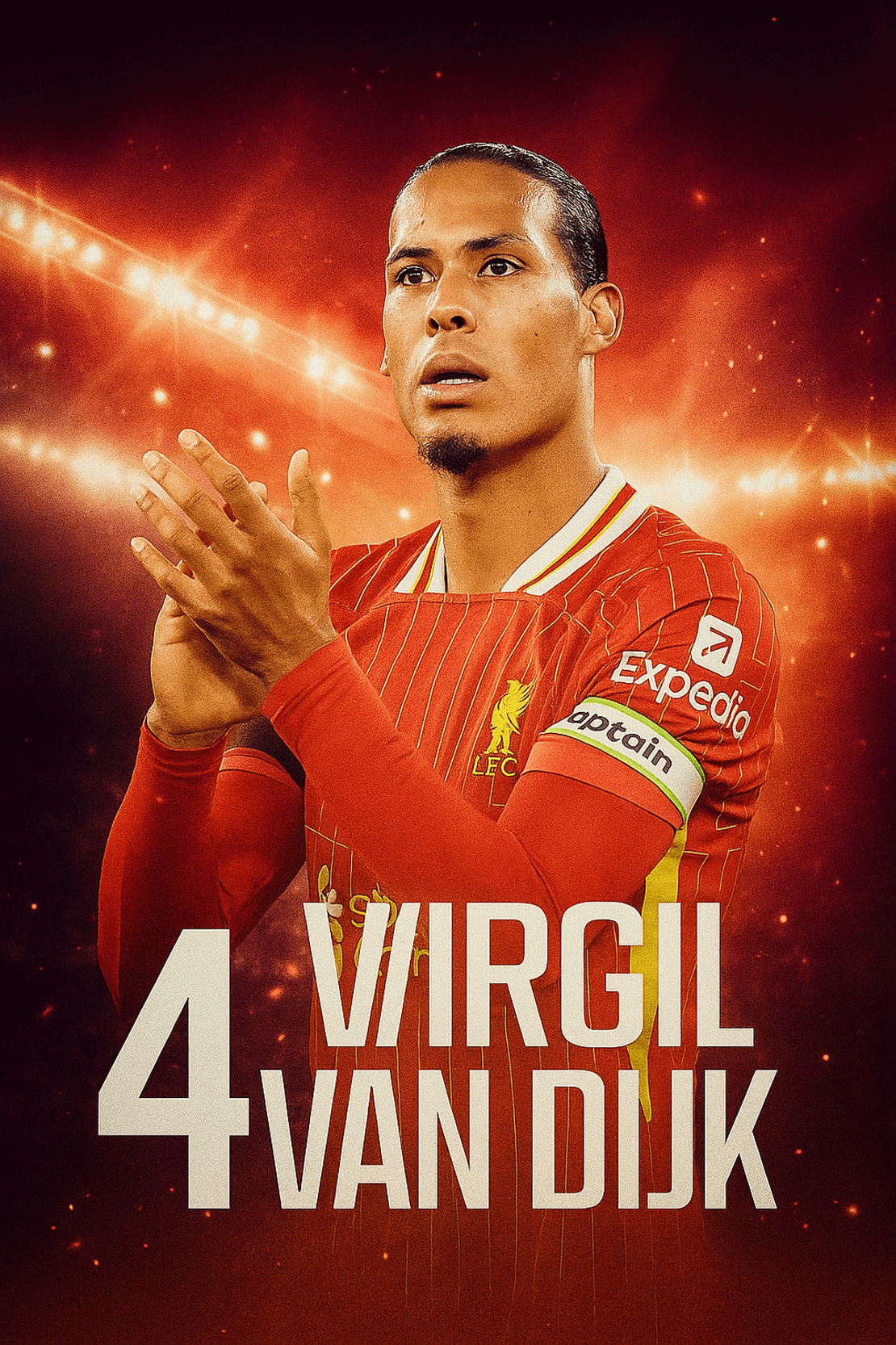 Плакат Virgil van Dijk