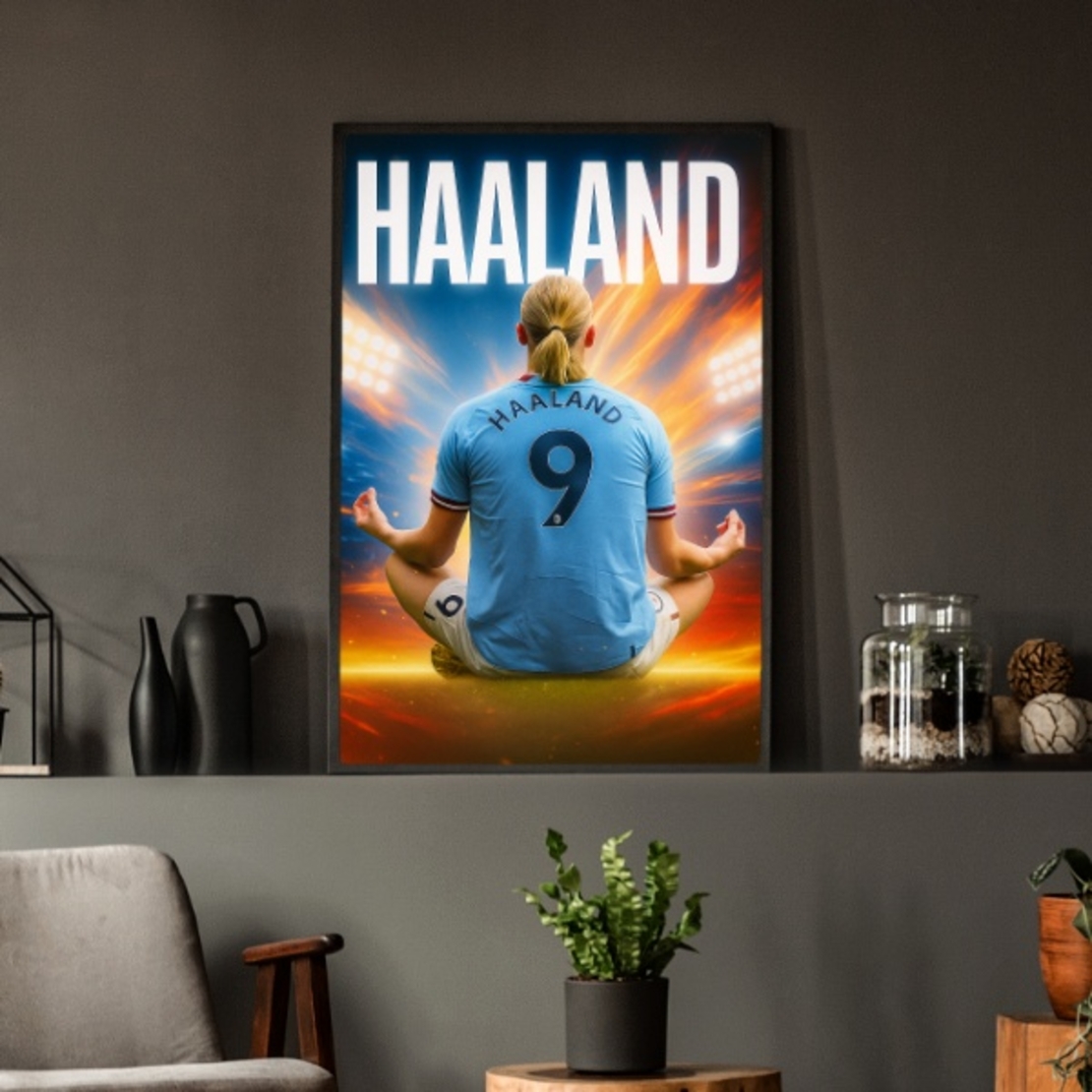 Плакат Erling Haaland