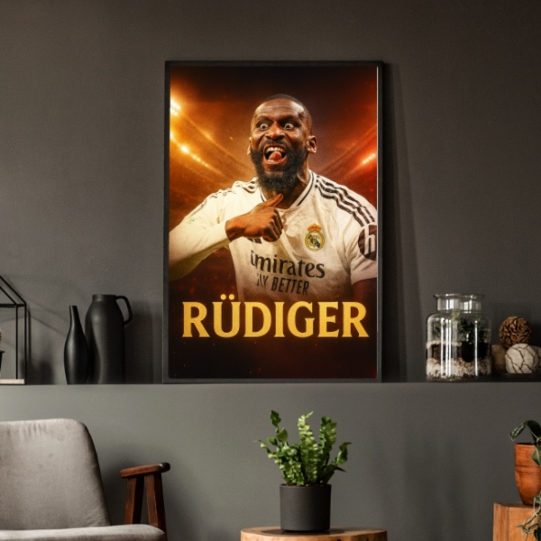 Плакат Antonio Rüdiger