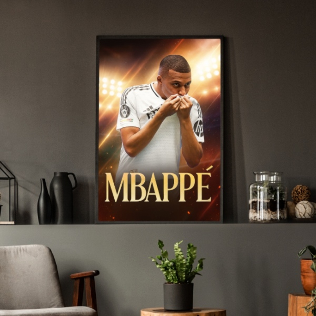 Плакат Kylian Mbappé