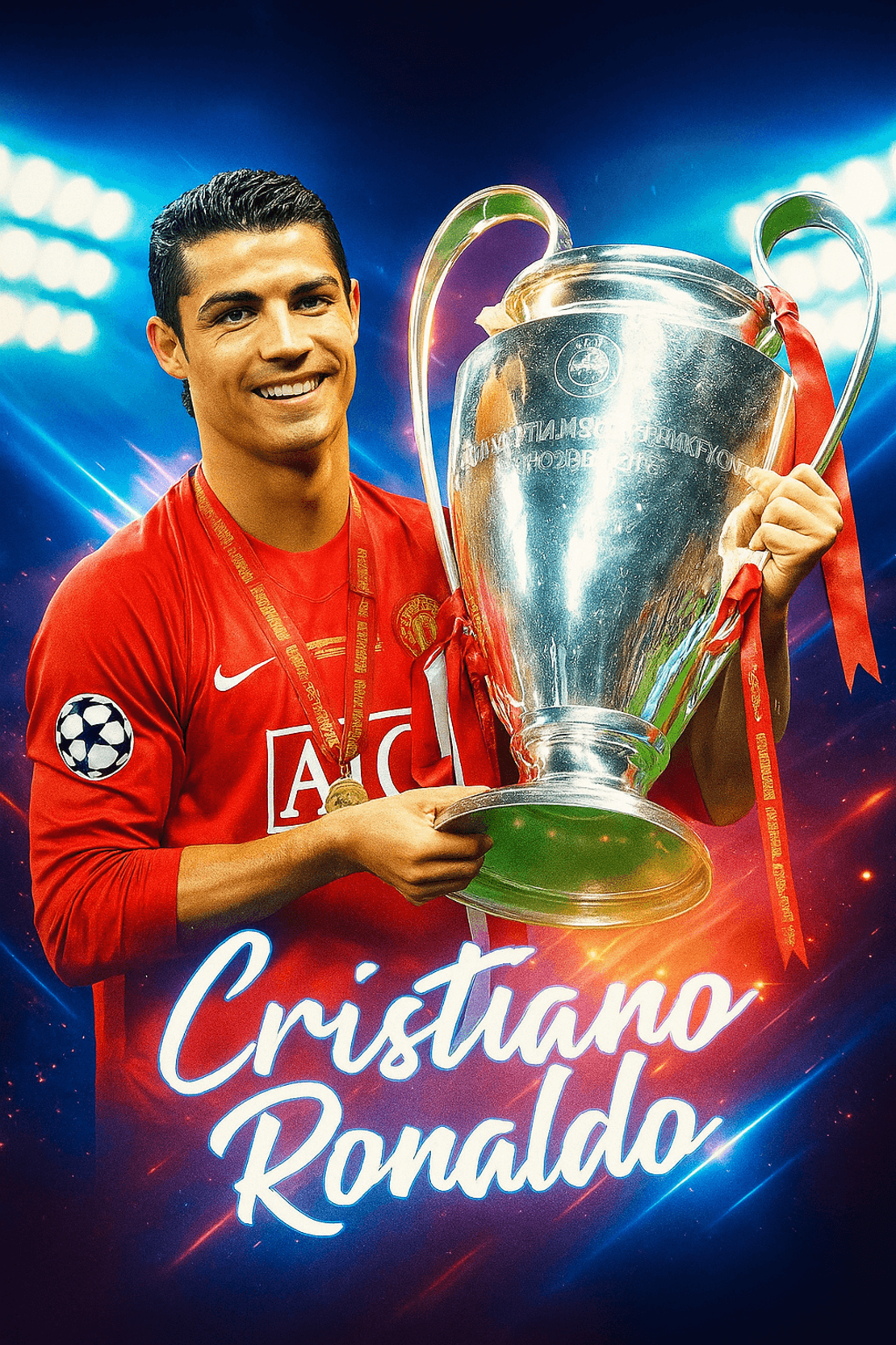 Плакат Cristiano Ronaldo (2008)