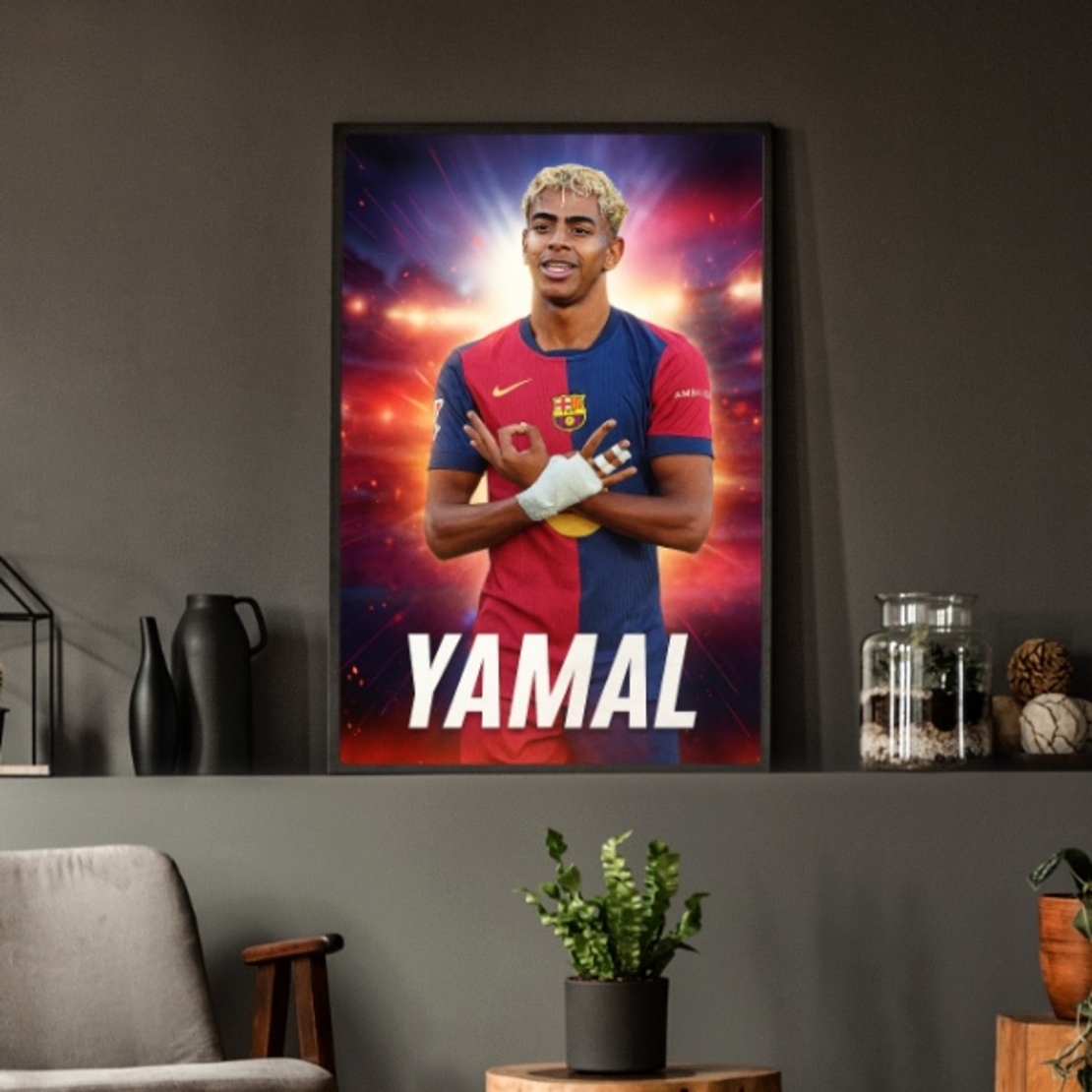 Плакат Lamine Yamal