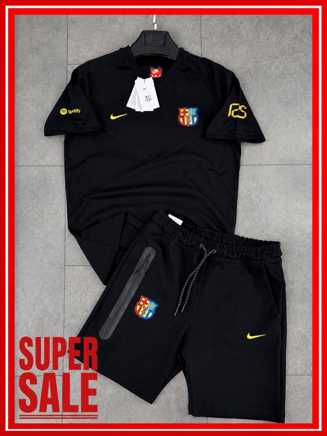Мъжки Екип NK TCH x Barcelona Black 2026