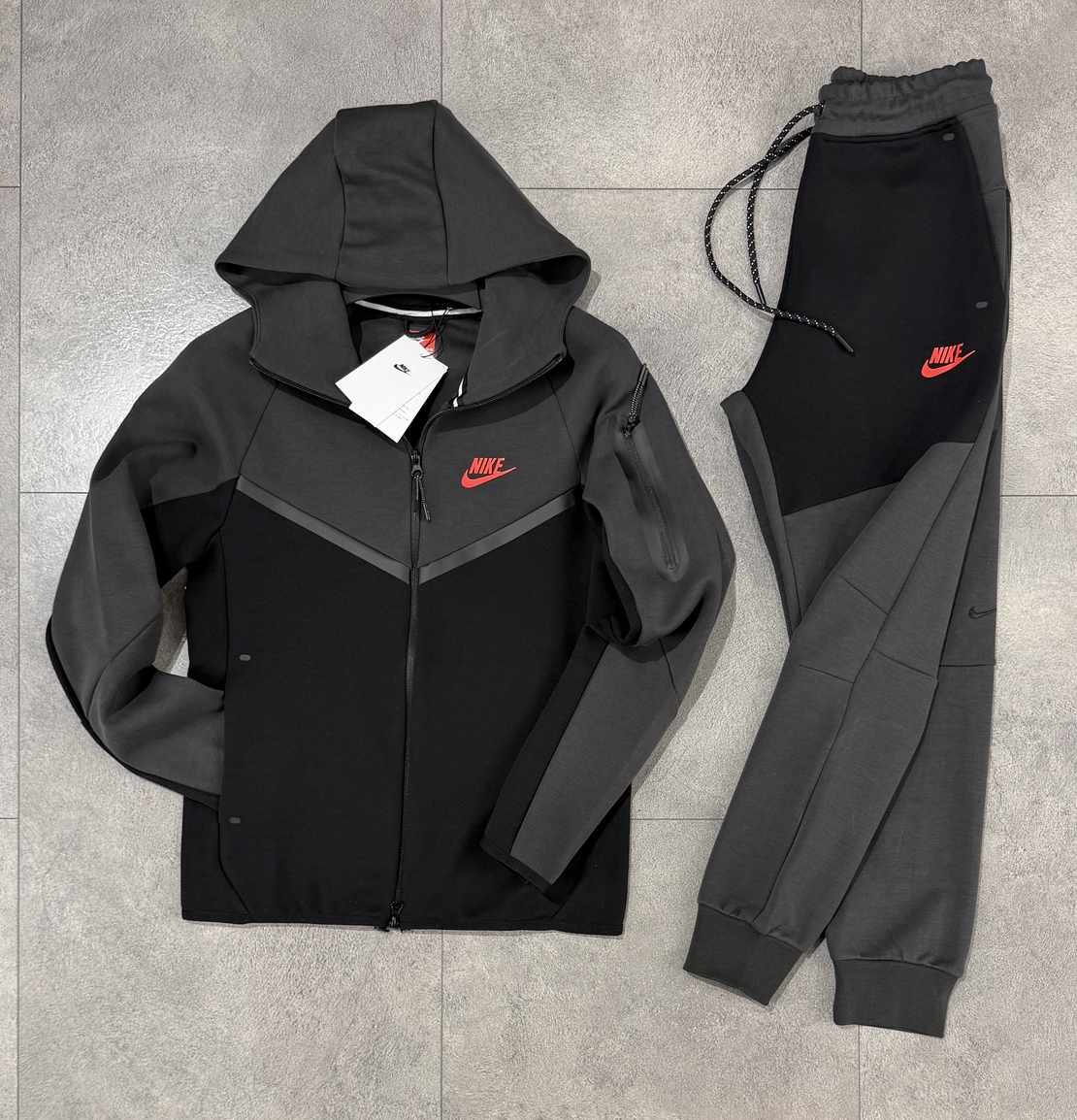 Детски Екип NK TCH Grey/Red 2026