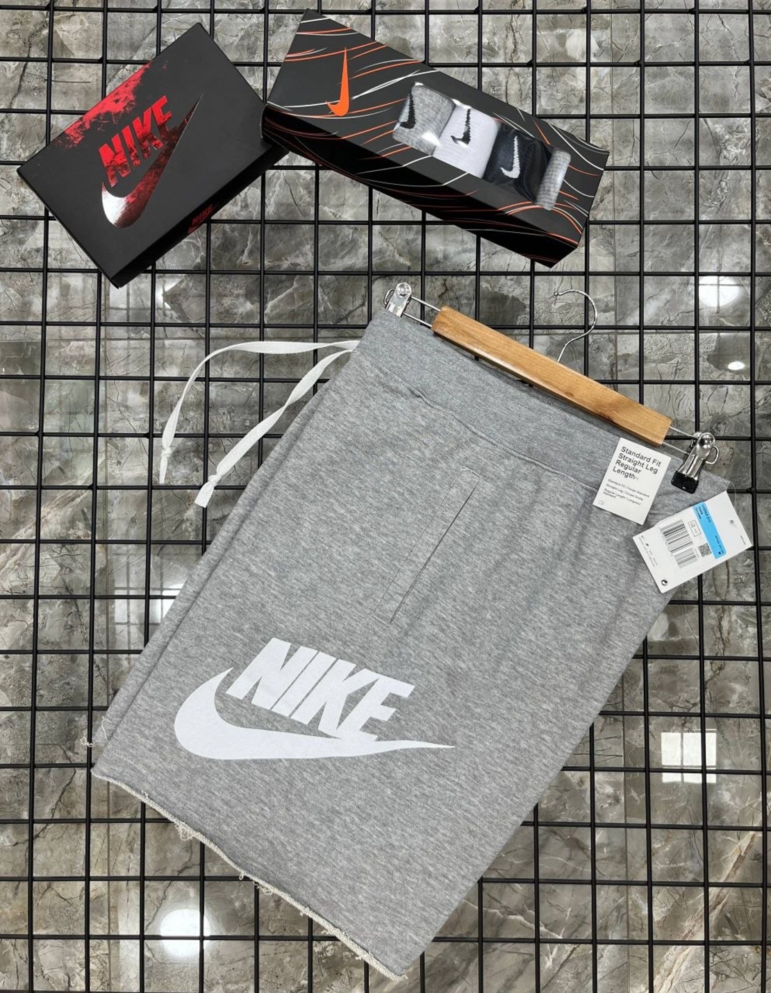 Мъжки Панталонки NK Sportswear Grey 2026