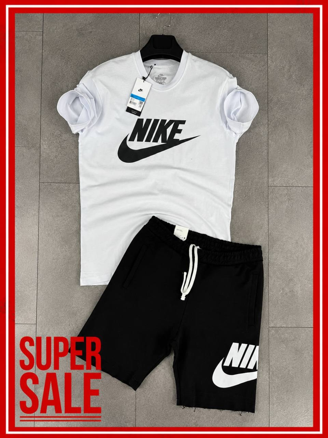 Мъжки Екип NK Sportswear Black/White 2026