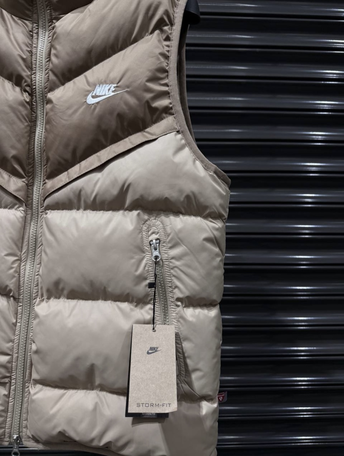 Мъжки Елек NK Storm-Fit Beige 2026