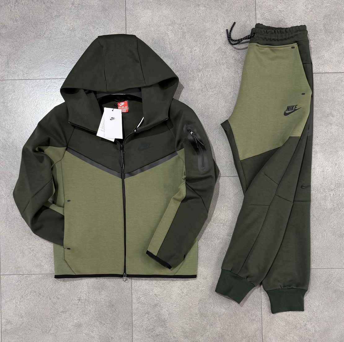 Детски Екип NK TCH Dark Green 2026