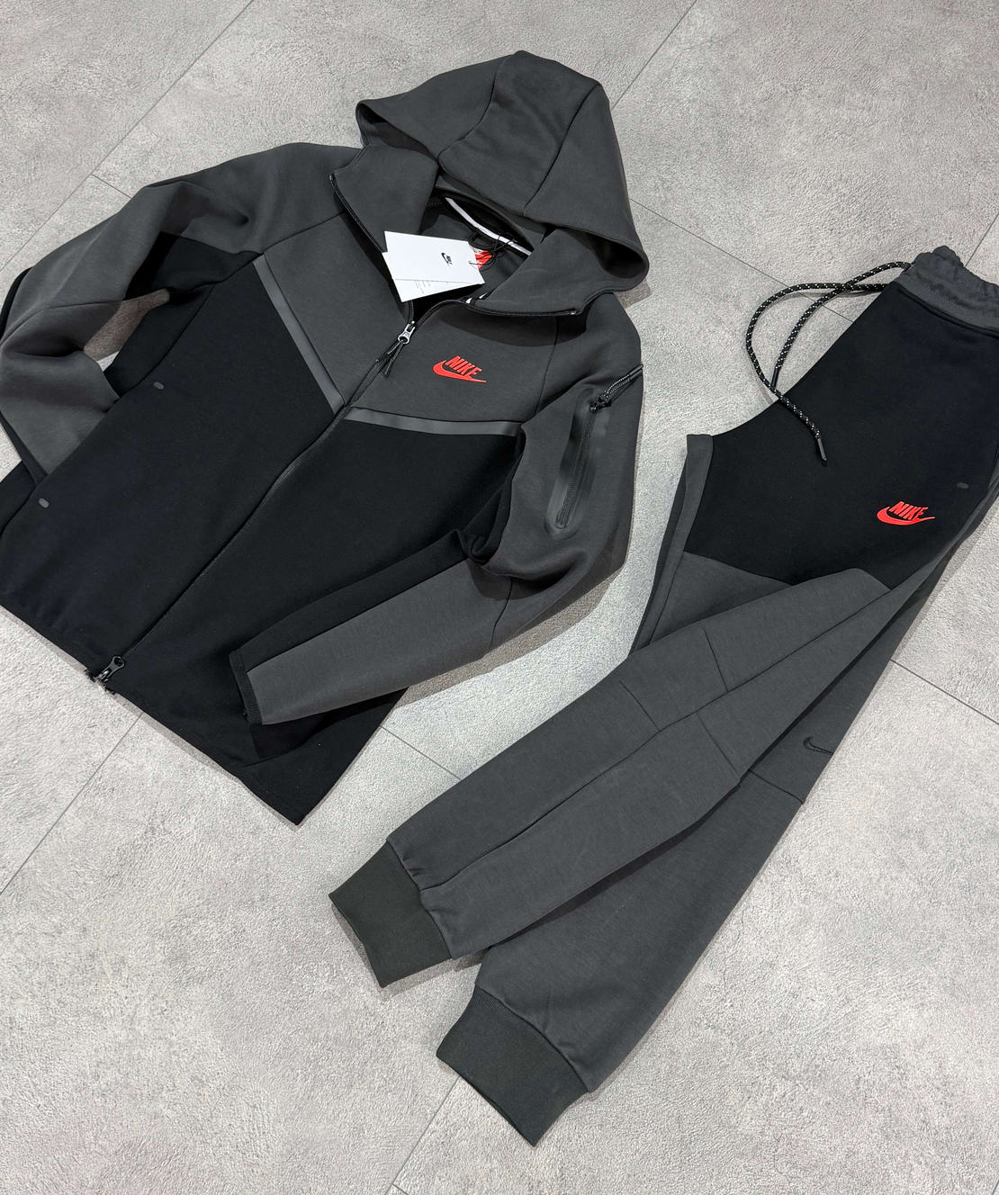 Детски Екип NK TCH Grey/Red 2026