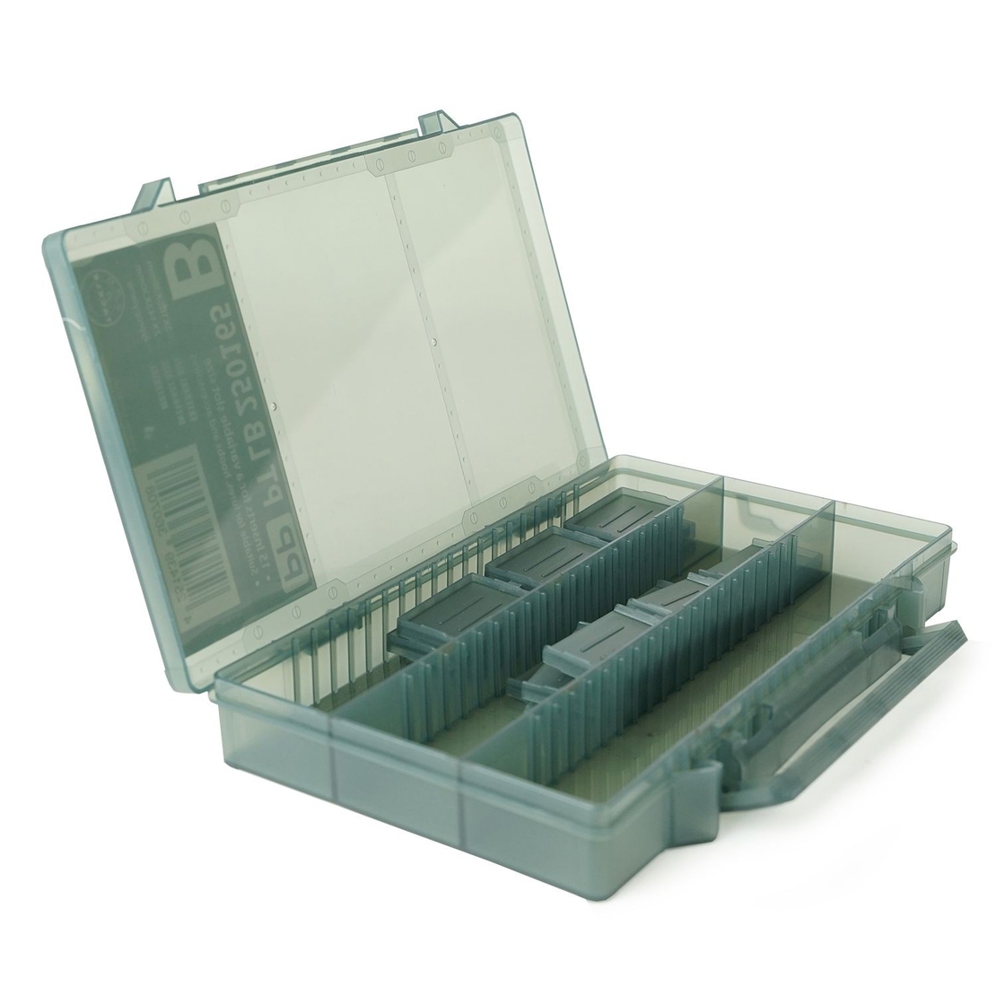 Кутия Eurocatch Pro-Tackle LureBox 25G Divisiblel 25x16x3,6 см Grey - DOM071320015