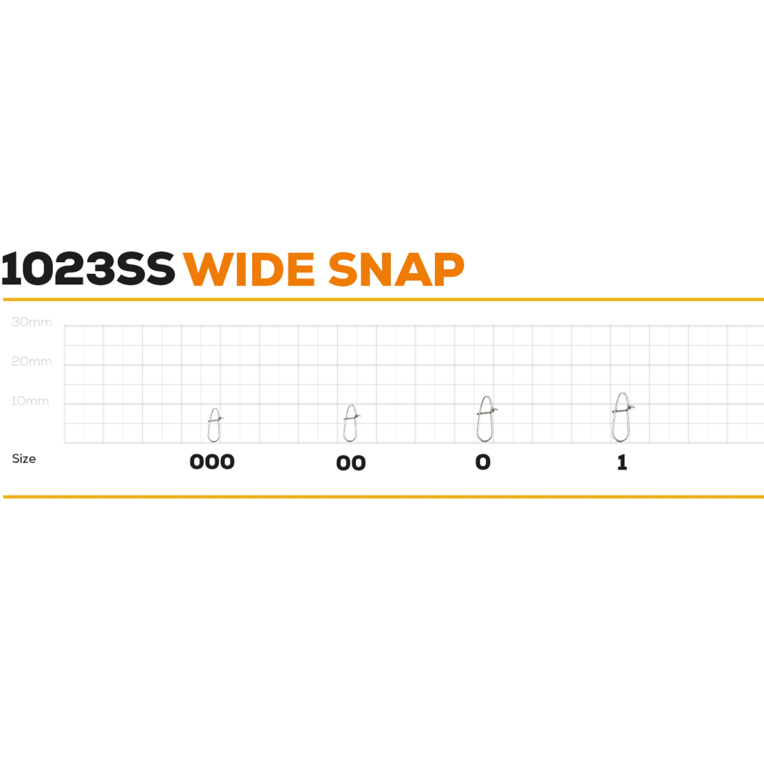 Карабинка GC Wide Snap 1023SS