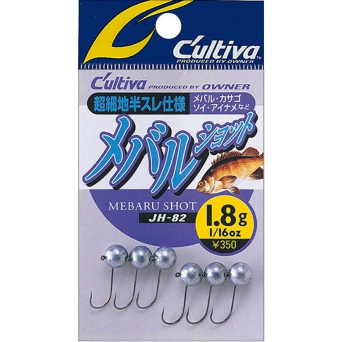 Микро джиг глави Owner MEBARU SHOT - JH-82