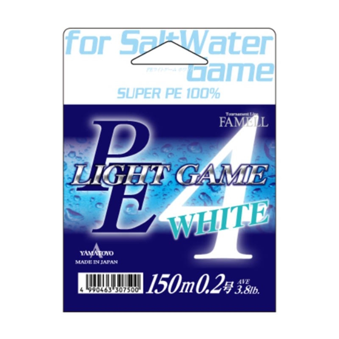 Yamatoyo PE LIGHT GAME X4 - WHITE 150m - Плетено Влакно