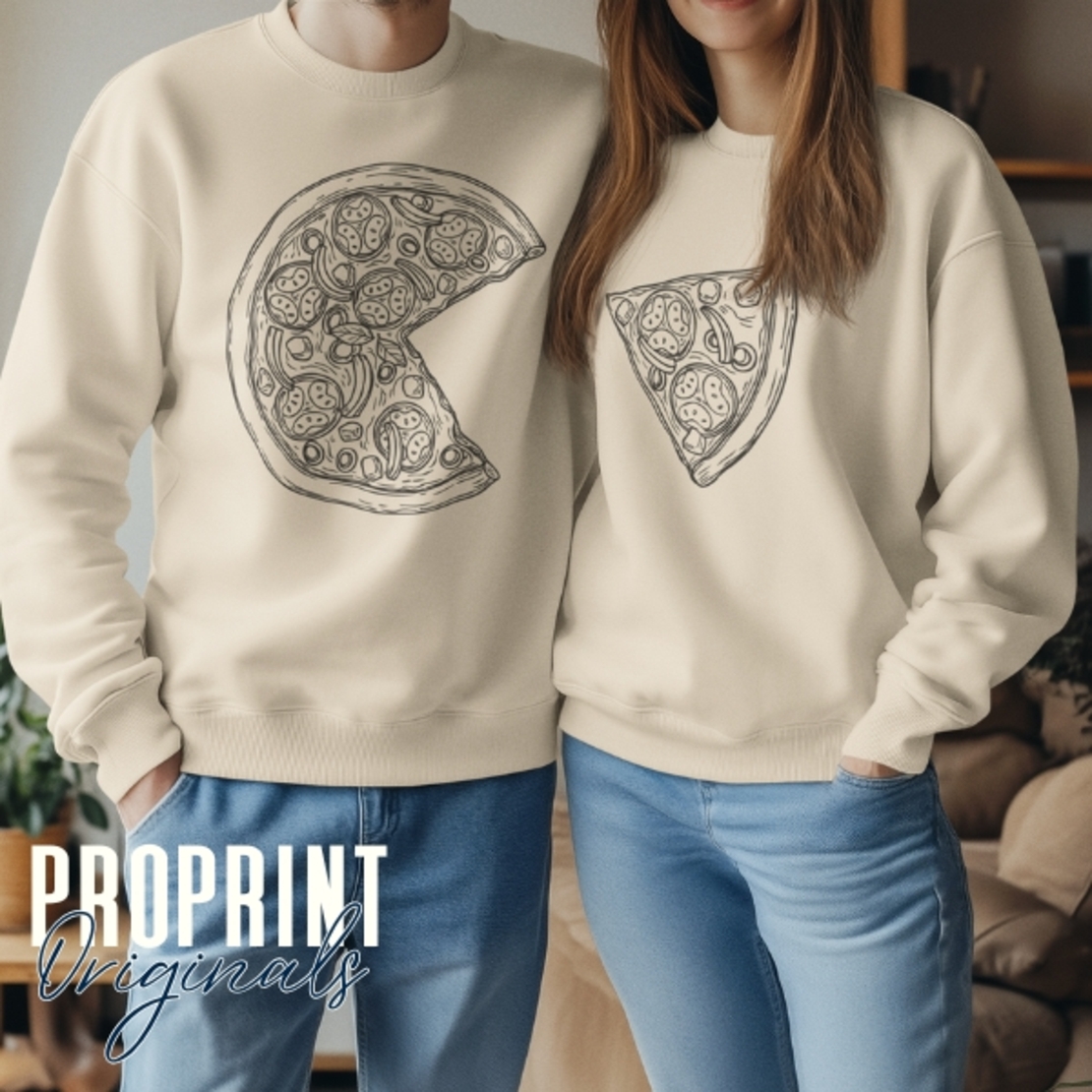 Комплект суичъри за двойки 