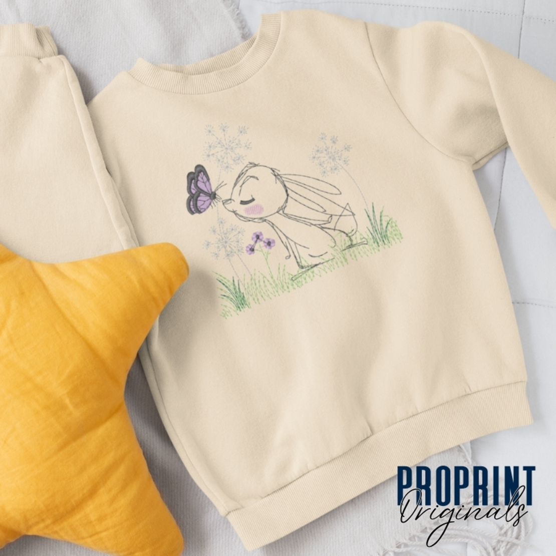 Детски суичър с бродерия 