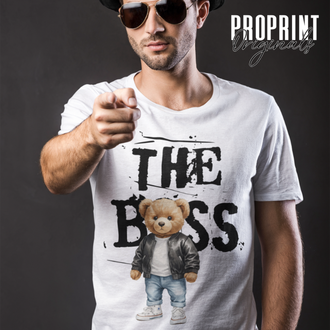 Комплект тениски за двойки – „The Boss & The Real Boss“