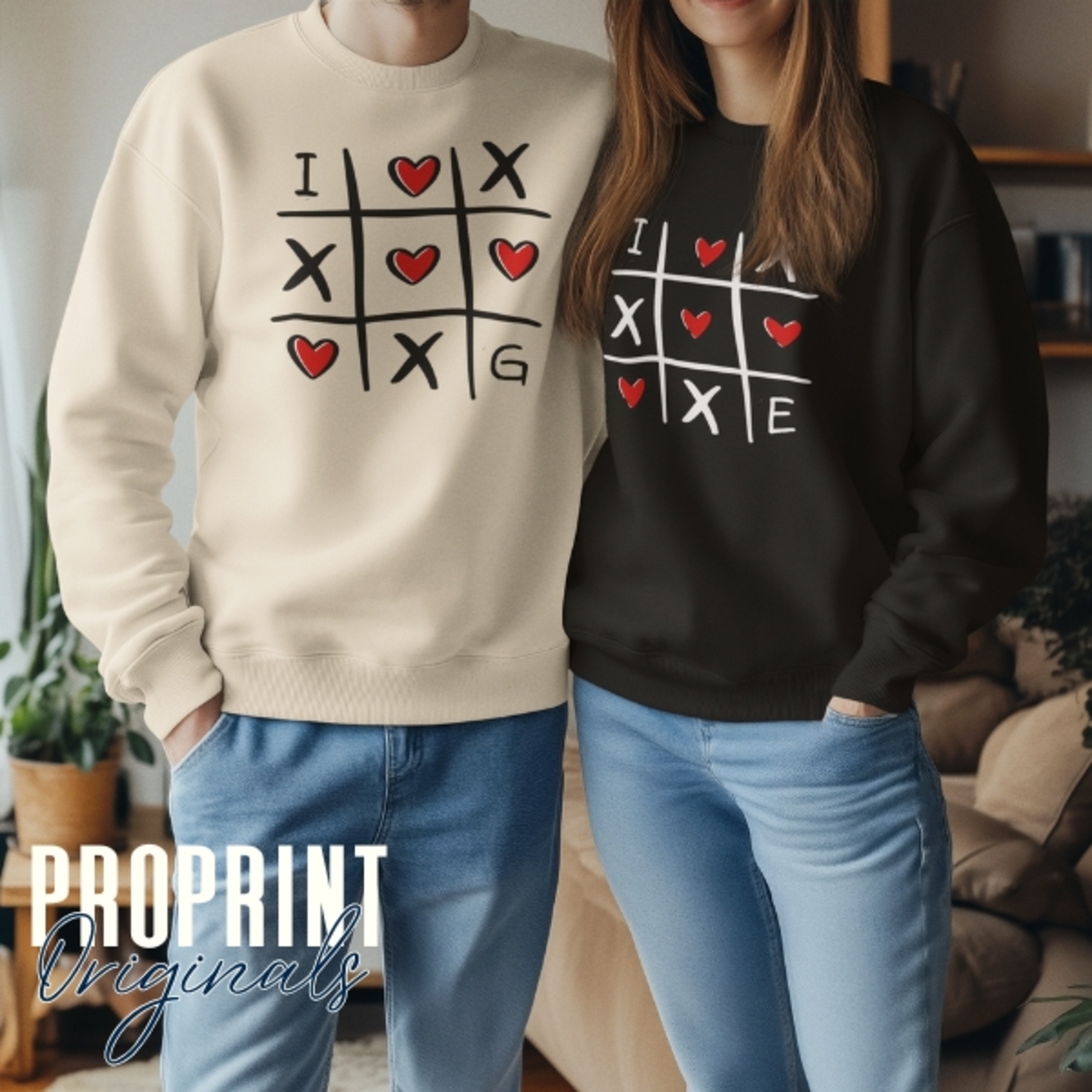 Комплект суичъри за двойки 