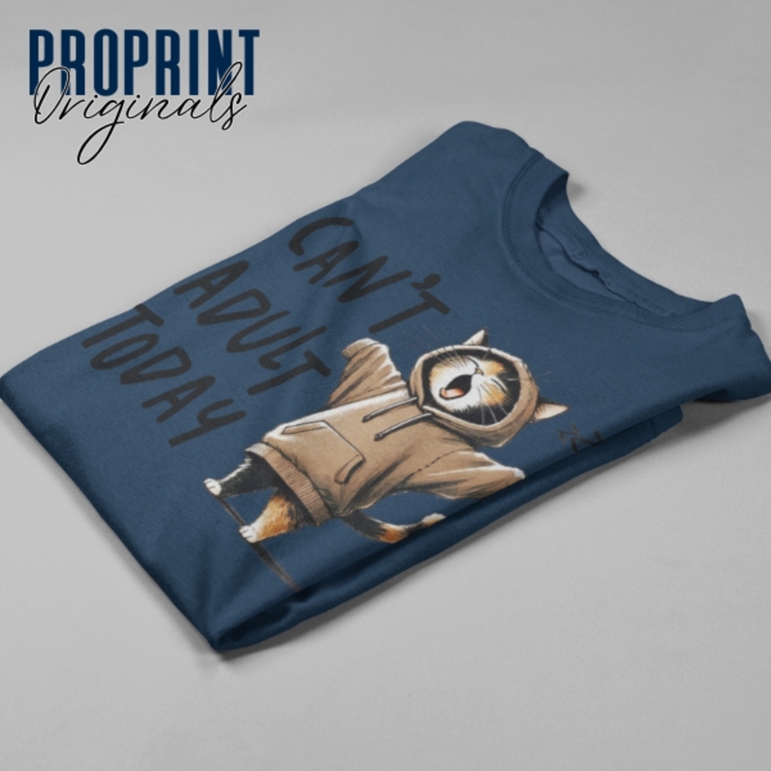 Унисекс тениска “Can’t Adult Today”