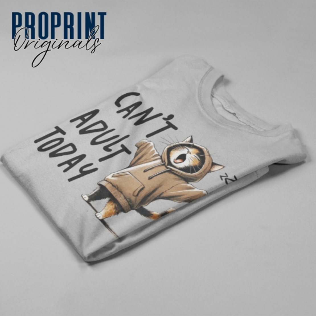 Унисекс тениска “Can’t Adult Today”
